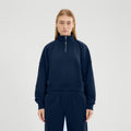 Carrera 1/4 Zip Sweatshirt Women - dark blue