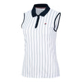 American Pia Polo Women - white, blue
