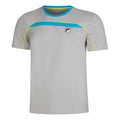 Asher T-Shirt Men - silver, turquoise