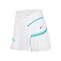 Court Dri-Fit Skirt Women - white, turquoise