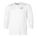 Court Dri-Fit Half-Zip Long sleeve Men - white,