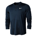 Court Dri-Fit Half-Zip Long sleeve Men - dark blue,