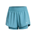Dri-Fit One Mid Rise 2in1 3in Shorts Women - petrol,