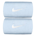 Premier Doublewide Wristband 2 Pack Unisex - light blue, white