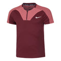Dri-Fit Court Slim UL RG Polo Men - dark red, antique pink