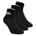 New Essential Ankle Tennis socks 3 Pack Unisex - black,