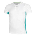 Dri-Fit Court Printed T-Shirt Men-White,Turquoise