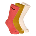 Everyday Plus Cushioned Sports socks 3 Pack Unisex - coral, bronze