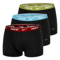Everyday Stretch Trunk Boxer shorts 3 Pack Men - black, light green
