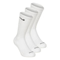 Everyday Plus Cushioned Crew Sports Socks 3 Pack-White,Black