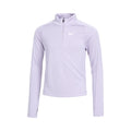 Dri-Fit Half-Zip Long sleeve Girls - lilac,