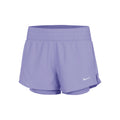 Dri-Fit One Mid Rise 2in1 3in Shorts Women - violet,