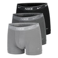 Everyday Cotton Stretch Boxer Shorts Men-Black,Grey