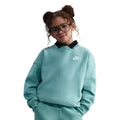 Club Fleece Oversized Crew Sweatshirt Girls-Sage