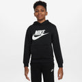 Club Fleece Hoody Kids-black