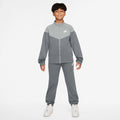 Dri-Fit Full-Zip Tracksuit Kids-Grey