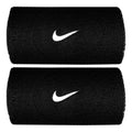Swoosh Classic Doublewide Wristband Unisex - black, white