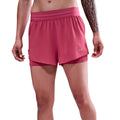 Swift 2in1 Running shorts Women - berry, silver