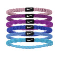 Flex Hair Tie Hair band 6 Pack Unisex - multicoloured, violet