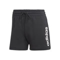 Linear French terry Shorts Women - black,