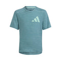 AEROREADY Heather T-Shirt Boys - turquoise,