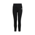 Training ES 3 Stripes Tight Girls - black, white