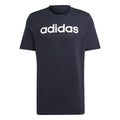 LIN Singel Jersey T-Shirt Men - dark blue, white