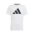 Training  ES Logo T-Shirt Boys - white, black
