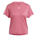 Essentials 3 Stripes T-Shirt Women - pink, white