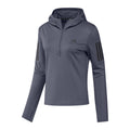 Own The Run Winter Half-Zip Running Shirt Women-Violet