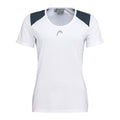 Club 22 Tech Tee T-Shirt Girls - white, dark blue