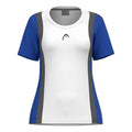 Club 25 Tech T-Shirt Women-White,Blue