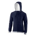 Team II Zip Hoodie Men - dark blue, white