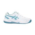 GEL-DEDICATE 8 GS All court shoe Kids-white, turquoise
