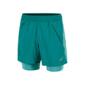 Road 2in1 5in Running shorts Men-turquoise