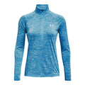 Tech Half-Zip Twist Long sleeve Women - light blue,