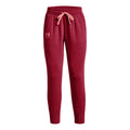 Fleece Training pants Women - dark red,