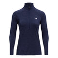 Tech Half-Zip Twist Long sleeve Women - dark blue, grey