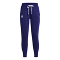 Fleece Training pants Women - dark blue, white