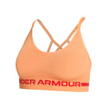 Seamless Low Long Sports bras Women - apricot, red