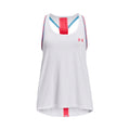 Knockout Tank top Girls - white, pink