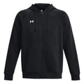Rival Zip Hoodie Men-Black