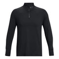 Qualifier Run 1/4 Zip Running Shirt Men-Black