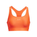 Heatgear Mid Padless Sports bras Women - orange,