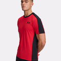Wordmark T-Shirt Men-Red