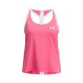 Tech Knockout Tank Top Girls-Pink,White