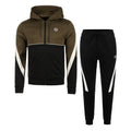 Diagonalley Tracksuit Men - black, green