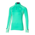 Warmalite Half-Zip Running top Women - turquoise,