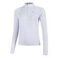 Velocity Cloudspun 1/4 Zip Running Shirt Women-Blue