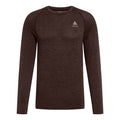 Essential Seamless Long Sleeve Men-Brown